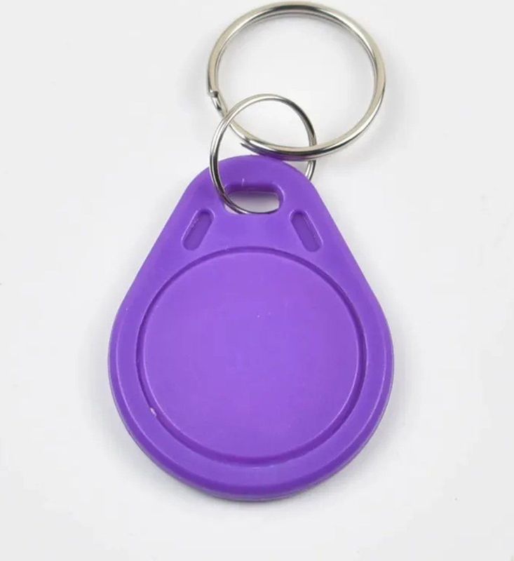 Mifare Classic 1K RFID sleutelhanger Paars 1K, pk a 10 st