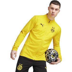 Puma Bvb Borussia Dortmund 24/25 Sweatshirt Met Rits