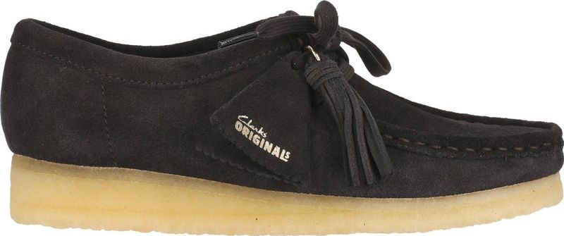 CLARKS - Wallabee - Mokassin - Bruin - Bovenmateriaal van Suède