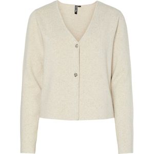Pieces Vest Pcjonda Ls V-neck Knit Cardigan Bc 17159326 Birch Dames Maat - M