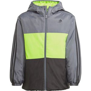 adidas Performance Boy Insulated Jkt Clrblk Trainingspak jas Kinderen grijs M