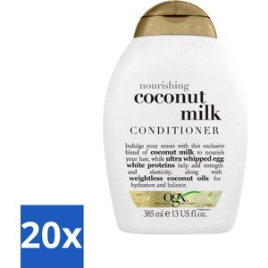 OGX - Coconut Milk - Conditioner - Voedend - Herstel & Glans - 385 ml - Bulkverpakking - 20 stuks