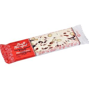 Melissokomiki Noga met Cranberry, Amandelen en Honing 60g | Nougat Snoep