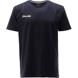 Spalding Essential T-Shirt Kinderen - Marine | Maat: 128