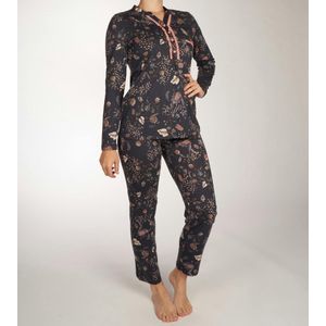 Ringella Pyjama lange broek - 286 Blue - maat 38 (38) - Dames Volwassenen - Katoen/Modal/Tencel- 3561214-286-38