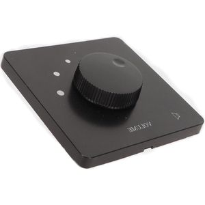 Volumeregeling Knop met 50W Vermogen voor Thuisluidsprekers - Professionele Versnellingen - Wit/Zwart - Verbeterde Geluidskwaliteit