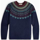 Royal Robbins - Westlands Fairlisle Crew - Trui - Blauw