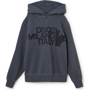 Dsquared2 Hoodie met logoprint - Grijs - Maat 140