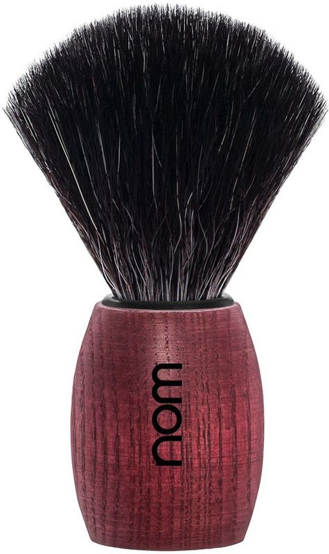 NOM OLE Scheerkwast Blushed Ash, Black Fibre