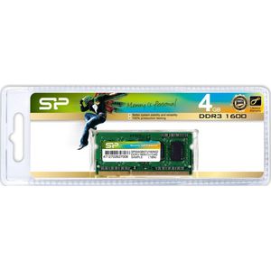RAM Memory Silicon Power SP004GBSTU160N02 SO-DIMM 4 GB DDR3 1600 mHz
