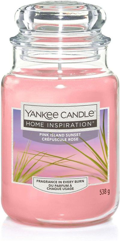 Yankee Candle - Eiland Zonsondergang - Geurkaars - Groot - Tropische Vruchten en Citrus Paradise