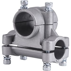Handle Bracket Clamp, Handheld Holder for Lawn Trimmer Lawn Trimmer Brushcutter Tube 26mm 26mm 28mm Lawn Mower Part Cross Fixed Frame 26 19 (Cross Bracket (26, 19))