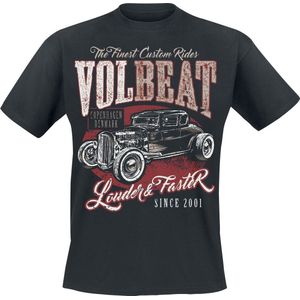 Volbeat Louder And Faster Heren T-shirt - zwart - S