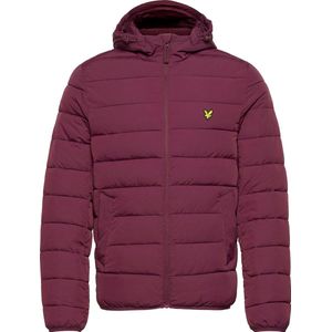 Lyle & Scott - Heren Jas winter Lightweight Padded Jacket - Rood - Maat XXL