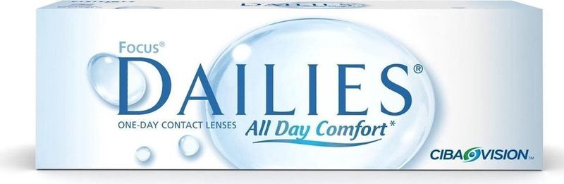 -1.25 - DAILIES® All Day Comfort - 30 pack - Daglenzen - BC 8.60 - Contactlenzen