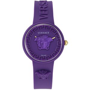 Versace Medusa Pop VE6G00823 Horloge - Siliconen - Paars - Ø 39 mm