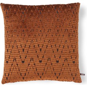 Claudi - sierkussen Galard - copper - 45x45 cm