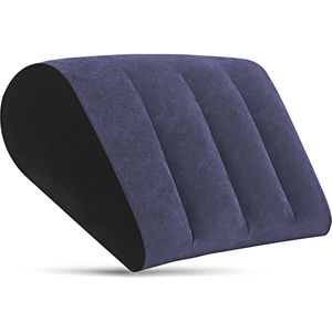 Opblaasbaar lendensteun kussen voor optimaal comfort | Leeskussen, reiskussen, ergonomisch nekkussen