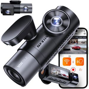 Vantrue N5 - Dashcam - 2K QuadHD - 4CH - Wifi - GPS - 360 Graden