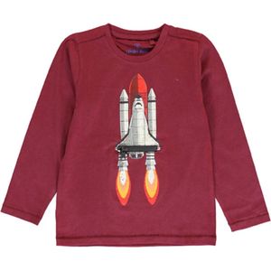 Lemon Beret t-shirt jongens - bordeaux - 148405 - maat 98