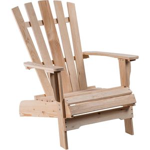Arphy houten strandstoel naturel
