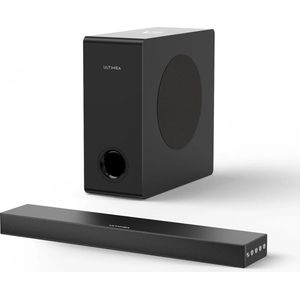Soundbar - 2.1 Soundbar voor TV - Luidsprekers - Luidsprekerkabels - Speaker - 190W - 87dB - 45Hz-20KHz - Zwart