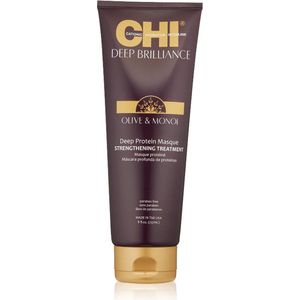 Chi - Deep Brilliance Olive & Monoi Deep Protein Masque Strengtening Treatment 237ml