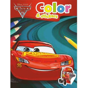 Disney pixar cars 3-Color en Stickers-Red
