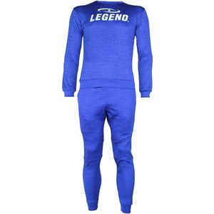 Legend Joggingpak dames/heren met trui/sweater Blauw Maat: S