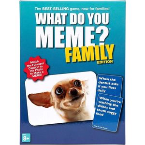 What Do You Meme? Familie Nederlandstalig - Kaartspel - Familiespel - Partyspel vol Humor!