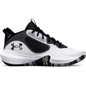 Under Armour Lockdown 6 GS kinderen - Sportschoenen - Volleybal - Indoor - wit