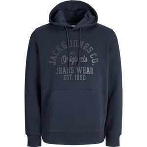 JACK&JONES - JJEADRIAN - Hoodie - Heren - Zwart