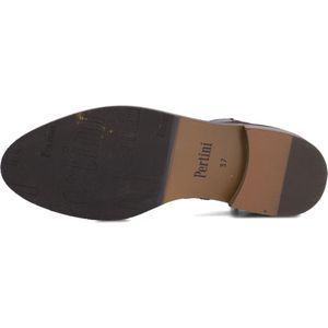 Pertini 32848 Enkellaarsjes - Enkelboots met rits - Dames - Bruin - Maat 37