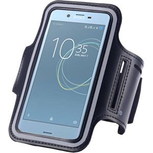 Sony Xperia XZs Sportband Hardloop armband Zwart