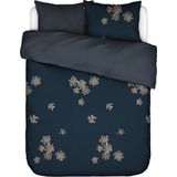 ESSENZA - Lauren - Dekbedovertrek - Indigo Blauw - Tweepersoons - 200x200/220 cm