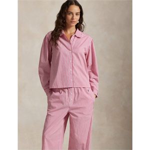Ralph Lauren, damespyjama, roze streep, L