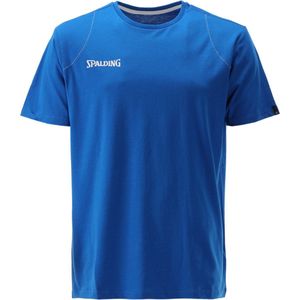 Spalding Essential T-Shirt Kinderen - Royal | Maat: 128
