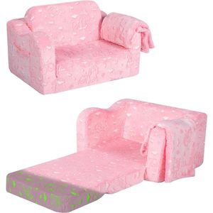 Ibenzoa® Flexibele Kinderzitplaats - Transformeerbaar van Sofa naar Fauteuil - Geschikt voor Kinderen