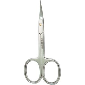 MEDLUXY® semi Pro - Nagelriemschaar (huid- en vellenschaartje) - Gebogen - Spits / Scherp punt - 9.5 cm - (Nagelriemknipper , Cuticle Cutter , verwijderen van nagelriemen)