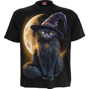 Spiral Familiar Magic T-Shirt Front T-shirt zwart XL Katoen -