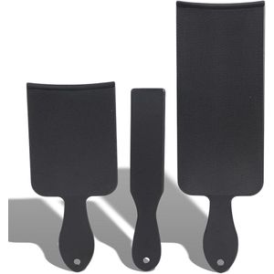 3-delig haarlokkenpalet voor het verven van haar - Grote, middelgrote, en kleine maten - Haarkleurgereedschap en haarkleurset in het zwart