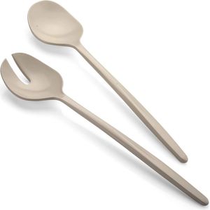NORDIVAR® - Duurzaam Saladebestek Set, 28 cm, Duifgrijs