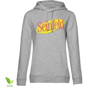 Seinfeld Hoodie/trui -S- Washed Logo Grijs
