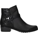 Remonte - Enkellaarsjes - Zwart - Dames