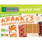 Damhert Boekweit krakki s glutenvrij 120G gram