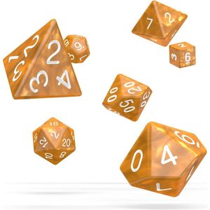 Oakie Doakie Dice from RPG-Set Marble - Orange