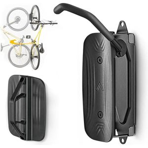 Hoek- en wandafstand instelbare inklapbare fietswandhouder voor MTB en racefiets - garage binnen