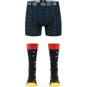 Ton Sur Ton - Spaceman - Matchende sokken en onderbroeken! - S/43.5-47