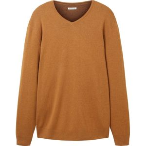 TOM TAILOR basic v-neck sweater Heren Trui - Maat M