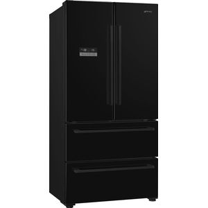 SMEG FQ55FNDE - Amerikaanse koelkast - No Frost - Zwart